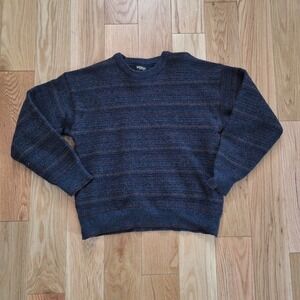Vintage Bachrach Made in Italy 100% Merino Wool Sweater Cropped Boxy Women's S/M